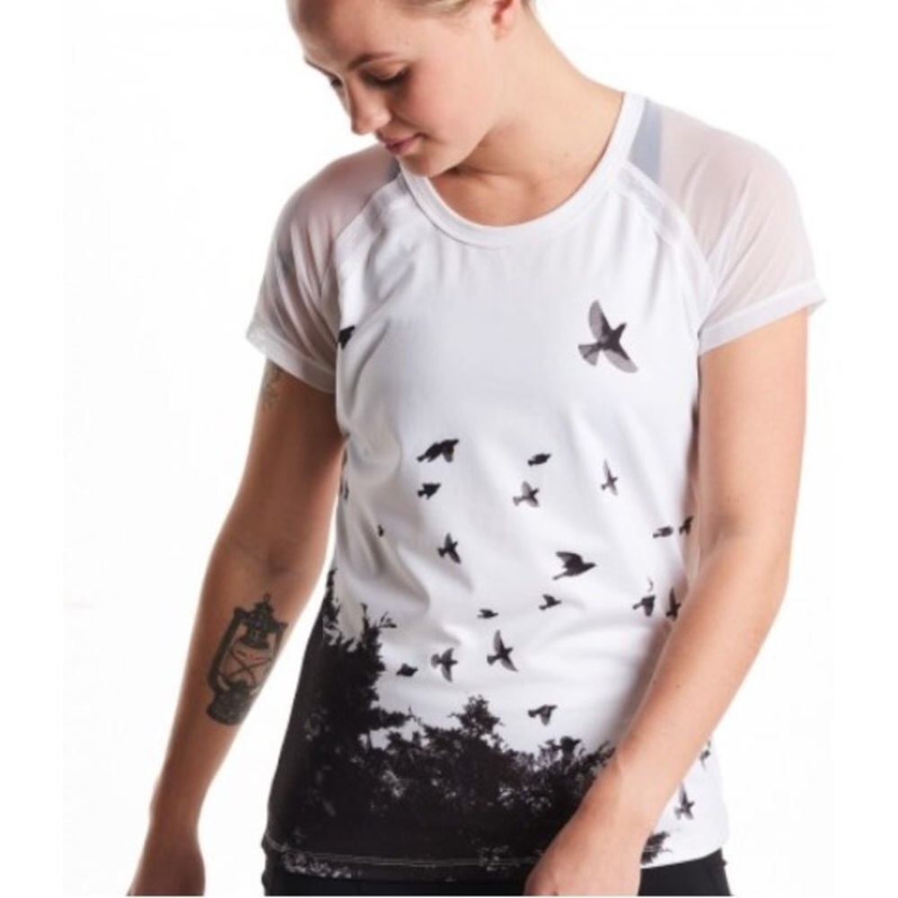 Oiselle Gallery Window Running Tee, 6
